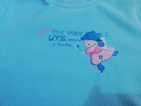 Detská modrá mikina, relax,140