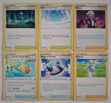 Pokémon karty "chilling reign" (5),