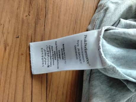 Tričko peak performance 170, 170