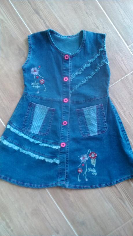 Riflové šatky -nenosené 128, 128