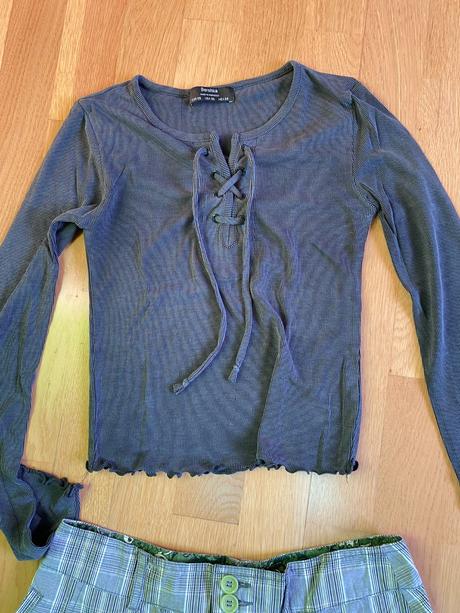 Bershka tričko a sukňa, bershka,xs