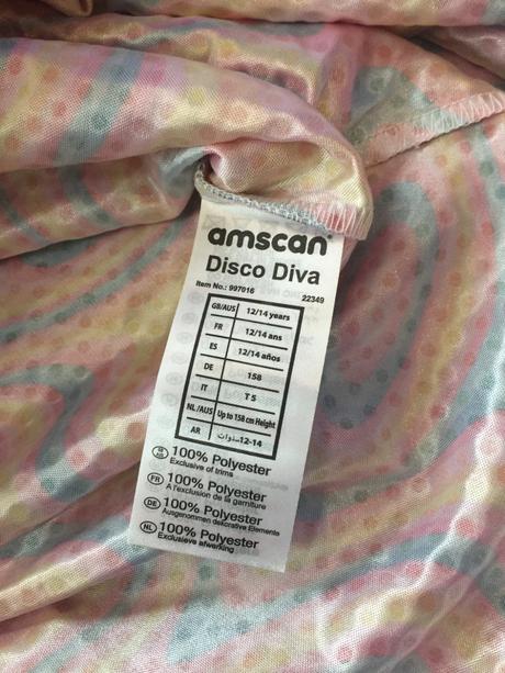 Dievčensky kostym disco diva 12-14 rokov, 
