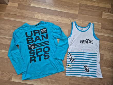 Tričko  + tielko, f&f,140