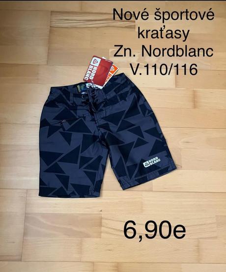 Nové športové kraťasy, nordblanc,116