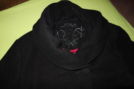 Cierny flausovy kabatik gerry weber, gerry weber,38