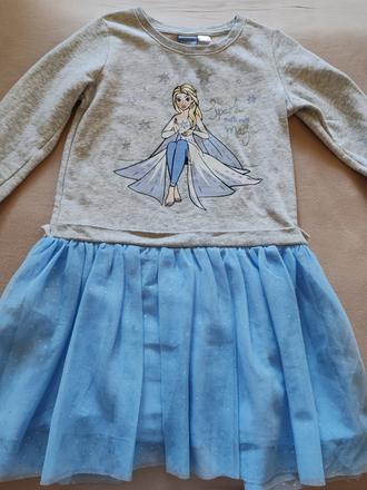 Teplé šaty frozen, lupilu,116