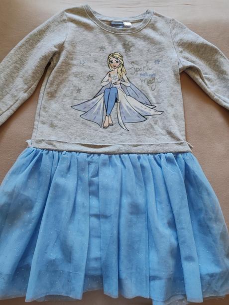 Teplé šaty frozen, lupilu,116