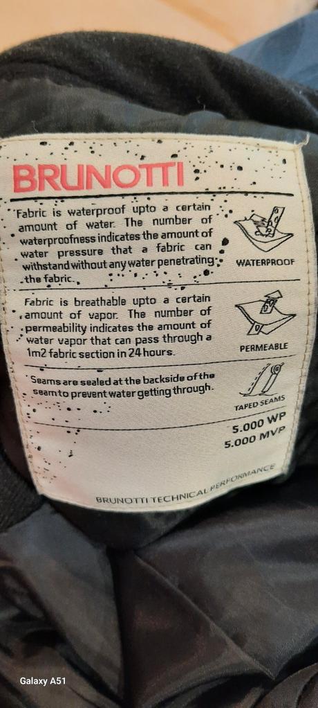 Lyžiarska suprava brunotti veľkost xs b, xs