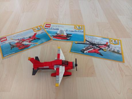 3 x orig. lego creator č. 1, 