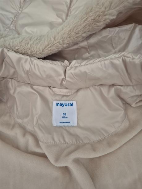 Bunda mayoral béžová nová, mayoral,164