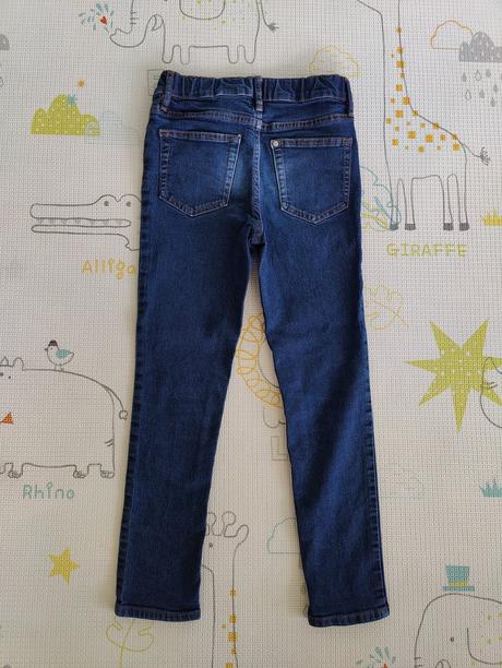 Dievčenské skinny rifle veľ. 134, h&m,134
