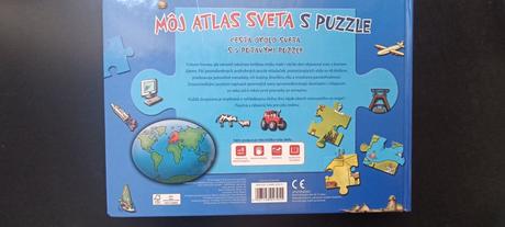 Môj atlas sveta s puzzle,