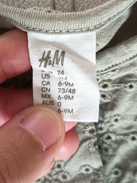 Letný overal h&m, h&m,74