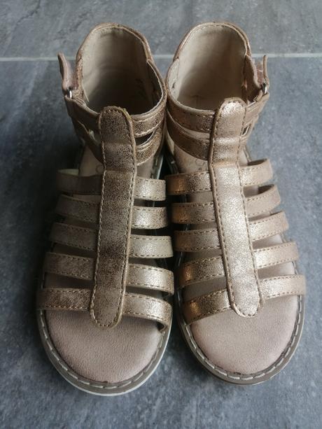 Sandálky funkygirls v26, vd 16 cm, medená, 26