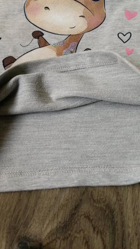 Mikinové šaty s vreckami, 104