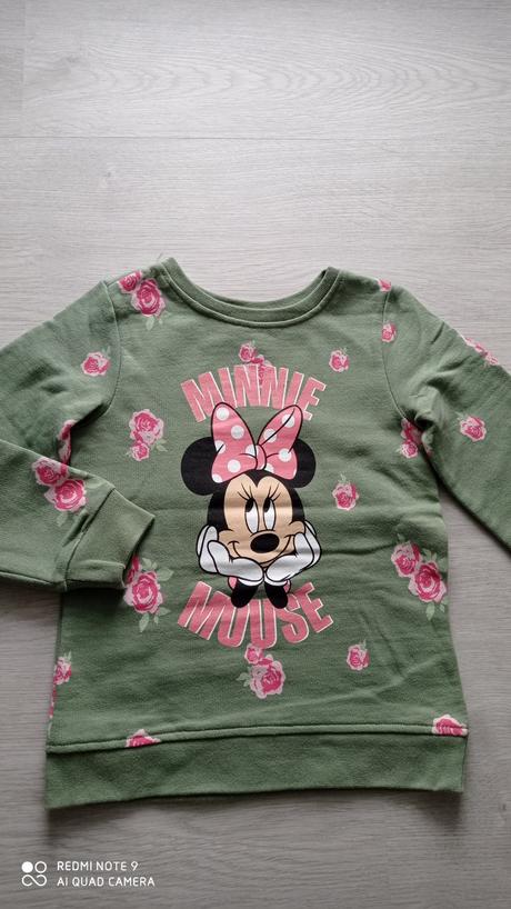 Zelená mickey mikina, disney,110