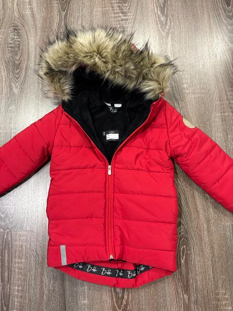 Bubbe zimna vetrovka s kožušinou 104/110, bubbe,104