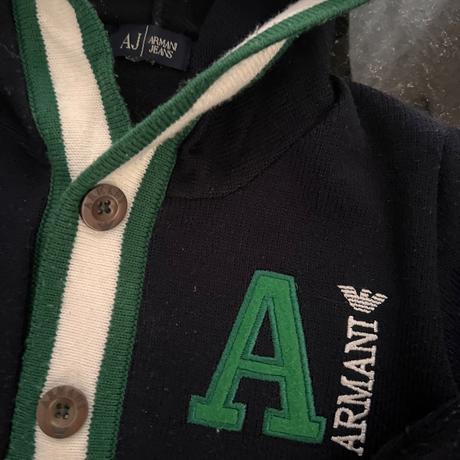 Armani teplý bavlneny svetrik vel.6, armani,116