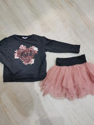 Mayoral set suknička a mikina, mayoral,104