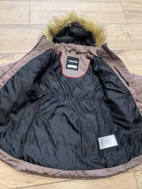 Reima lunta predĺžená zimná bunda, parka 104/110, reima,104