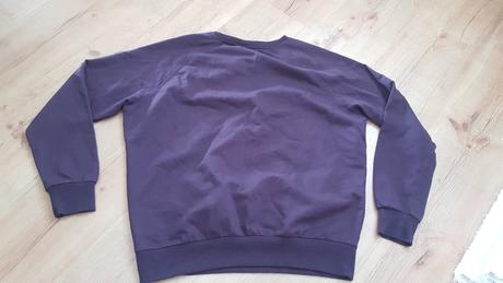 Fialová mikina, l, l