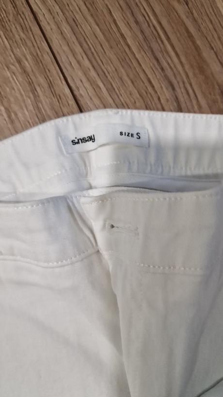 Chino nohavice s opaskom, sinsay,s