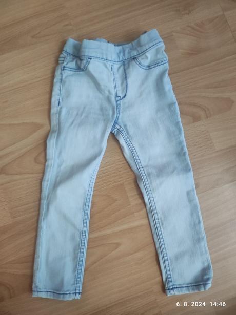 Riflové legíny pre dievčatko 92, h&m,92