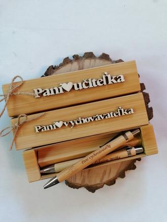 Darček pre učiteľov pero a pentelka, 