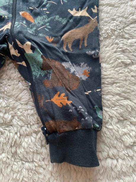 Tmavomodre pyzamo lesne zvieratka lindex, lindex,62