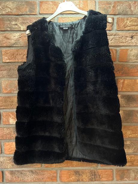 Kožušinková vesta, s