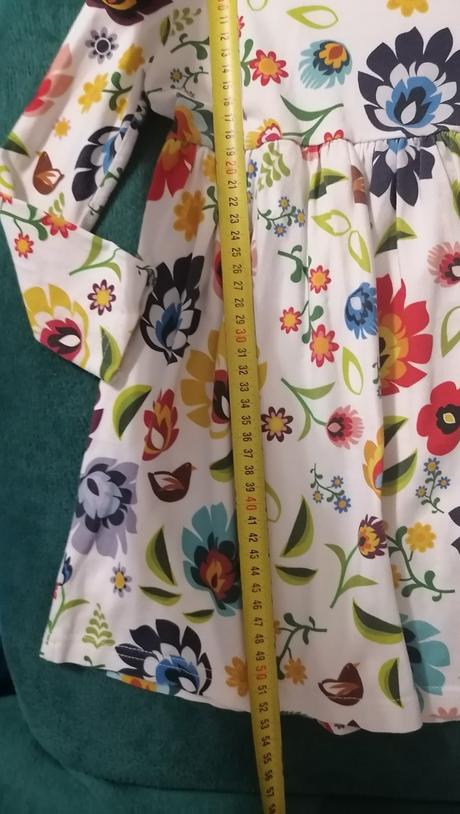 Folk šaty pre dievčatko, 98