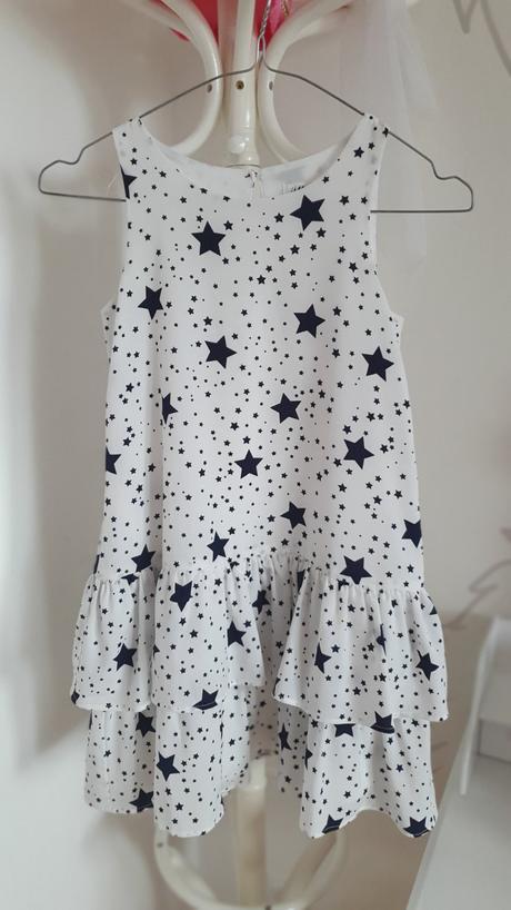 Hviezdičkove šaty, h&m,134