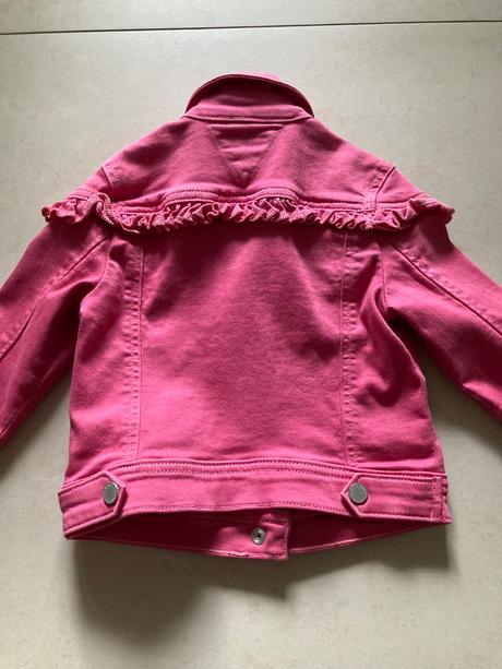 Rifľová bunda, tommy hilfiger,110