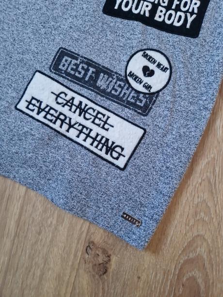 Tunika šaty s nášivkami, mohito,xs