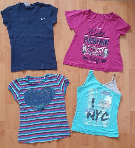 4x tričko, nike,140
