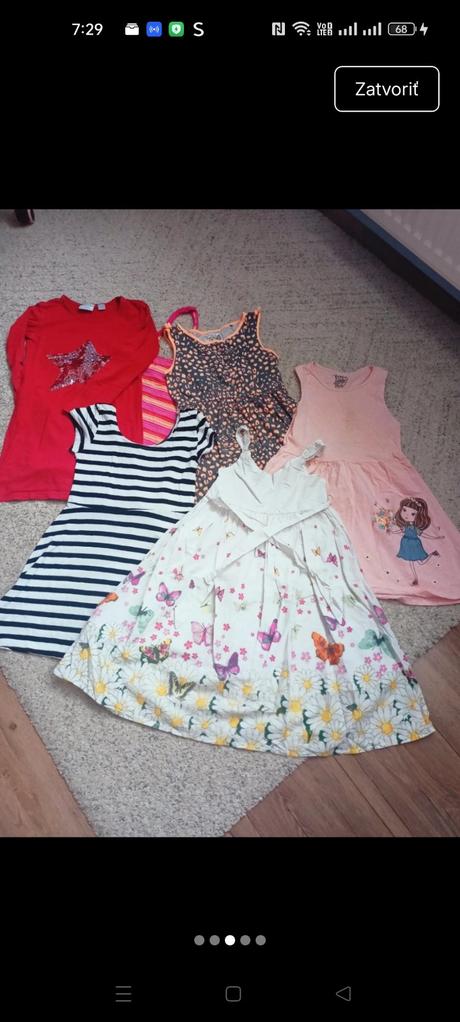 128 šaty balik, coccodrillo,128