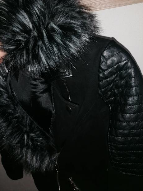 Kabát s kožušinou, m