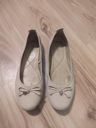 Kožené baleríny, lasocki,38