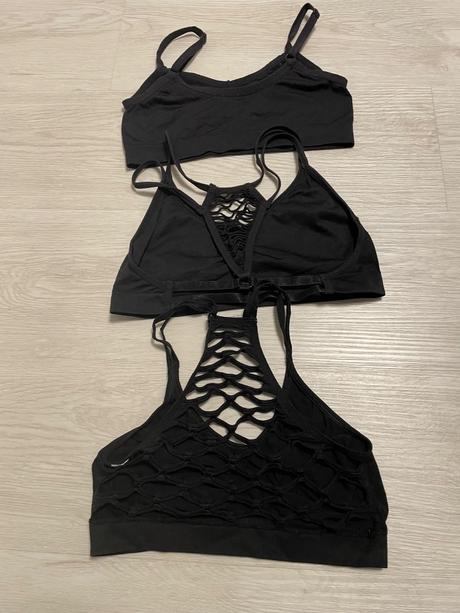 3x pohodlná podprsenka, bershka,xs