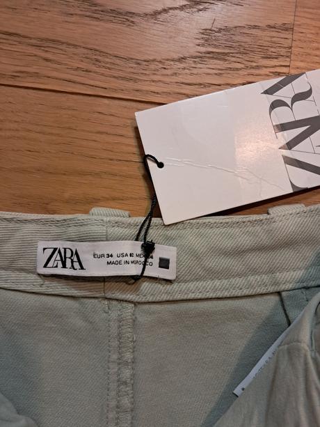 Vysoký pás šortky zara veľkosť xs, zara,xs