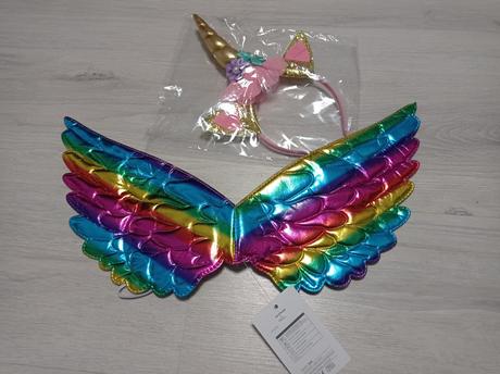 Kostým jednorožec unicorn veľ. 128 na 7/8 rokov, 