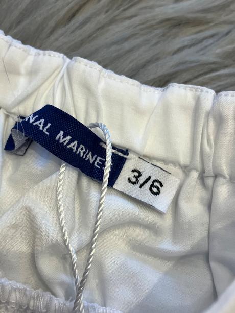 Dievčenská sukňa s 3d motýlikmi biela (62-68), original marines,62 / 68