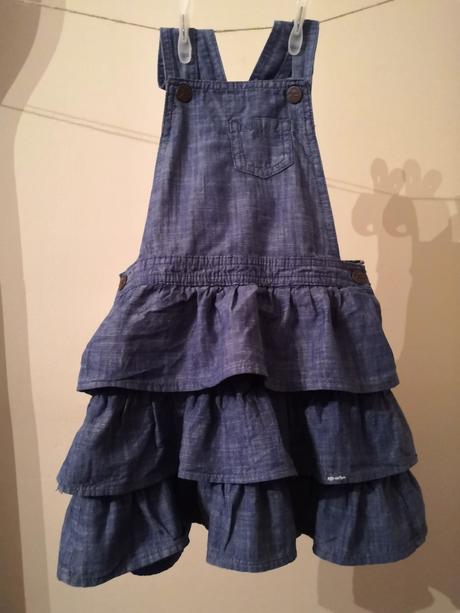 Sukňa na traky, h&m,122