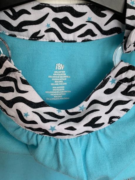 Modré tričko s hviezdou, 68