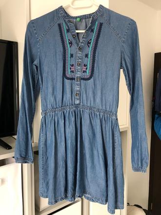 Šaty, benetton,152