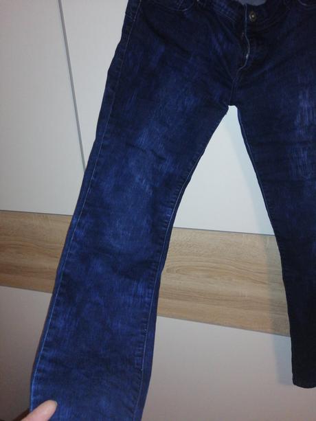 Skinny damske elasticke, denim,m