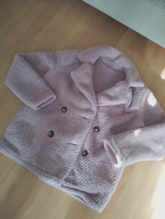 Dámsky teddy kabát, s