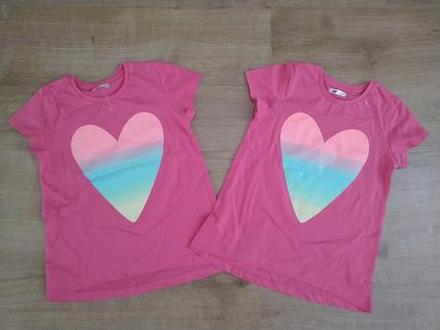 2x tričko, 122