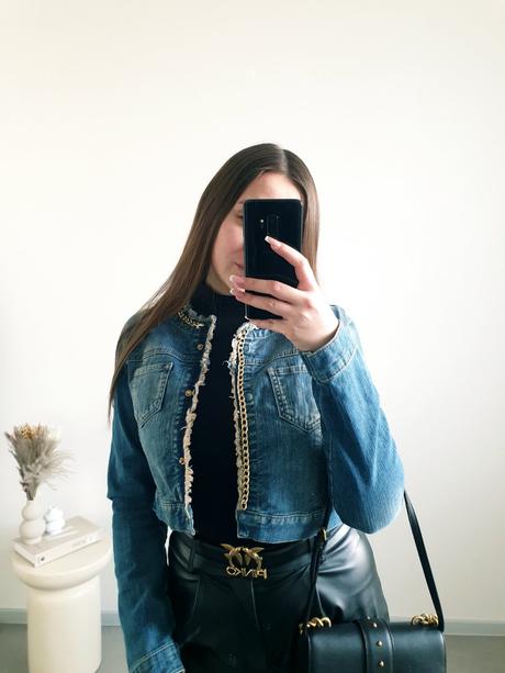 Motivi rifľová bunda s retiazkou s, s