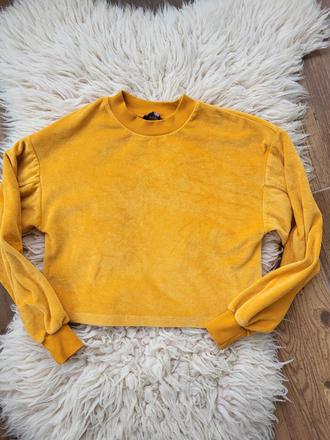 Velúrová mikina, matalan,158